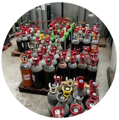 Alquiler de Botellas de CO₂ Alimentario